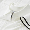 Polo Shirt Lapel Short-Sleeved Knitwear Men's Summer Ice Silk Stripesd Color Matching