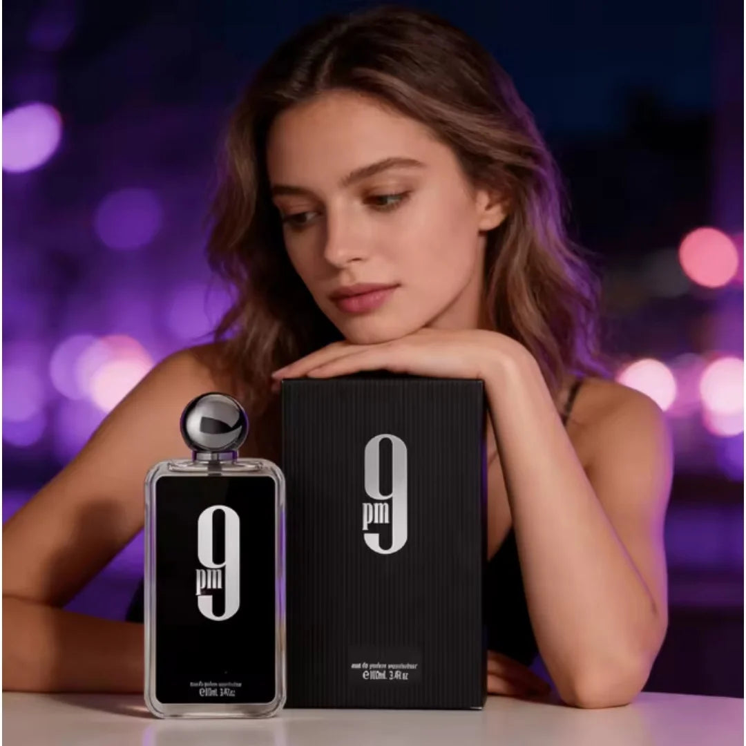 Unisex 9pm(100ml 3.4oz) - Bestselling Arabic Cologne ，Vanilla Amber Night Fragrance
