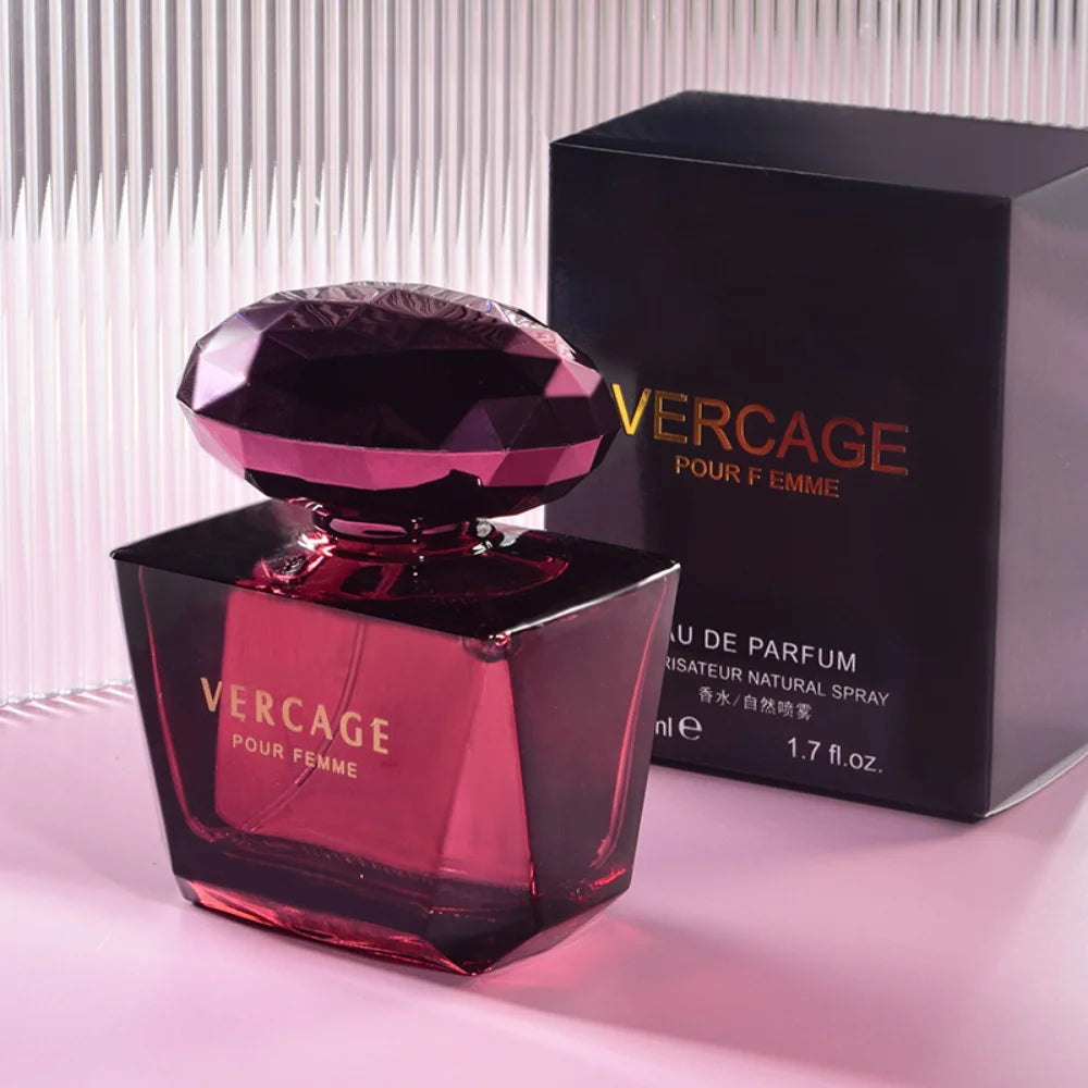 Osmanthus, Peony, and Pomegranate Fragrance Perfume for Women - Crystal Diamond Series, Light and Elegant Scent luxury parfume